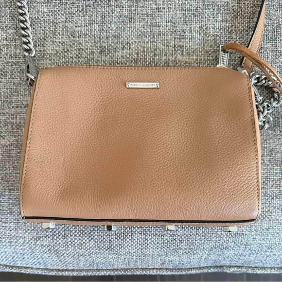 Rebecca Minkoff Tan Leather Crossbody Bag - Picture 2 of 9